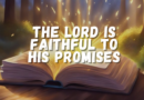 21st Sunday in Ordinary Time – The Lord is faithful to His promises