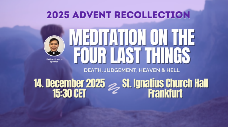 2025 Advent Recollection