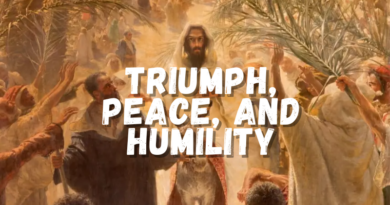 2026 Palm Sunday of the Lord’s Passion – Letting Go