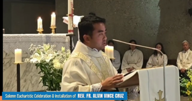 Installation of Rev. Fr. Alvin Vince Cruz
