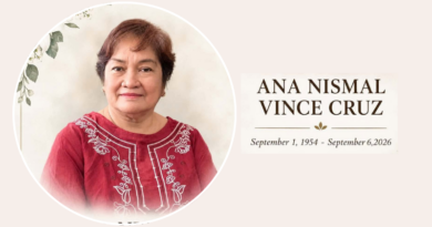 Message of Condolences